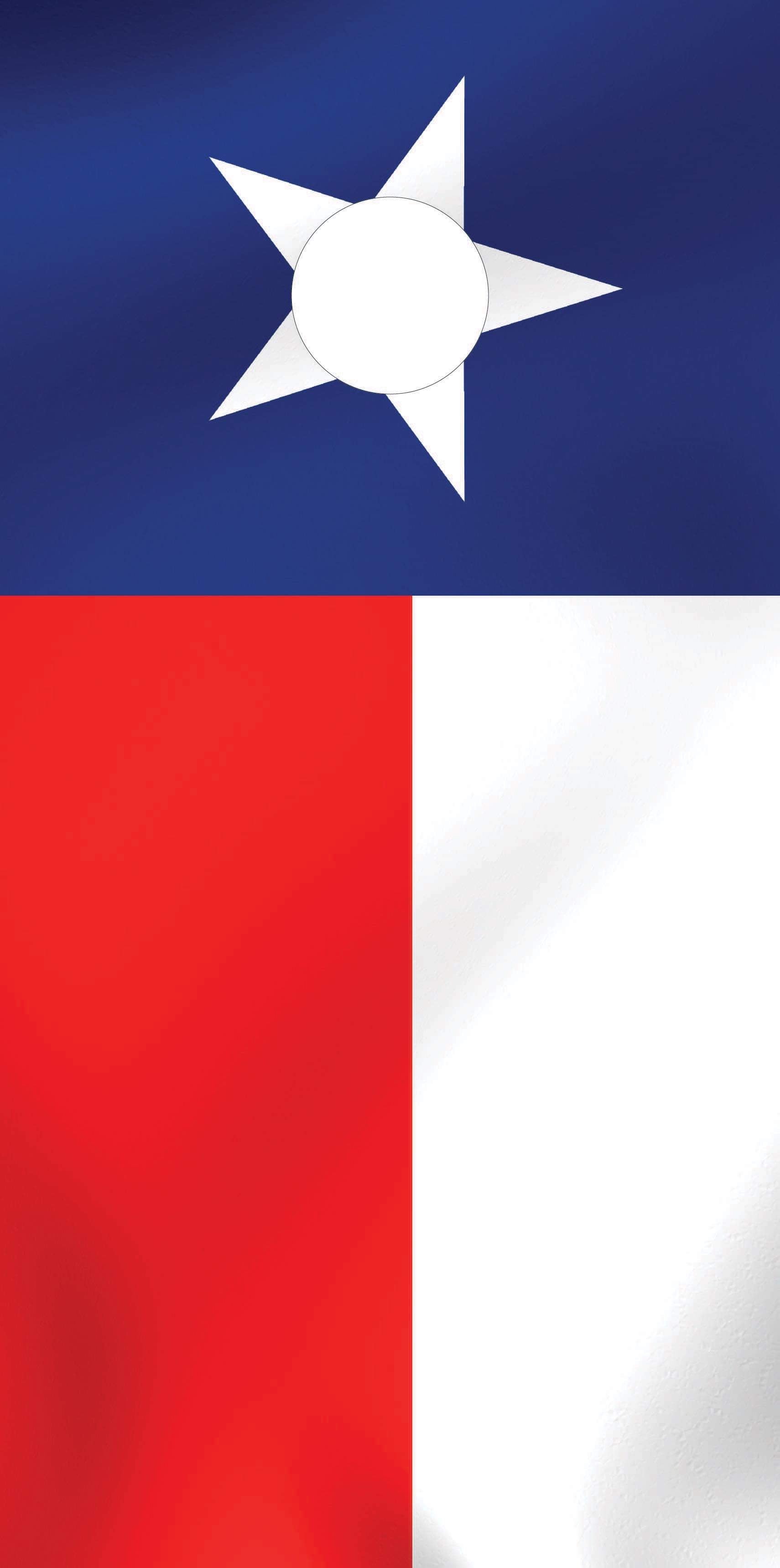 Wavy Texas Flag