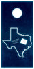 TX Neon Cornhole Boards